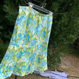 Talbots Silk Tulip Skirt NWOT 22W